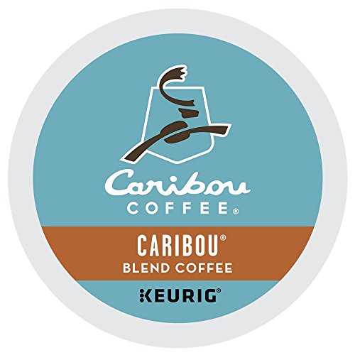 Book Cover Caribou Coffee, Caribou Blend K-Cup Portion Pack for Keurig K-Cup Brewers (96 Count)