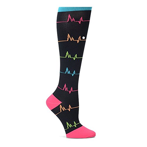 Nurse Mates Women's 12-14 Mmhg Compression Trouser Sock Ekg