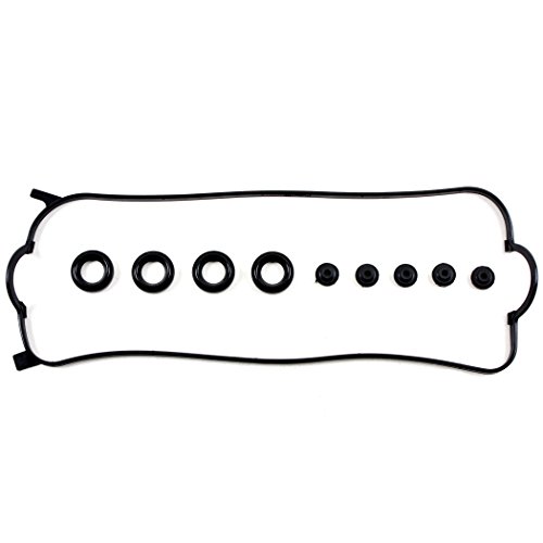 CNS Valve Cover Gasket Set Compatible with 94-02 Honda Accord Odyssey/Acura CL/Isuzu Oasis