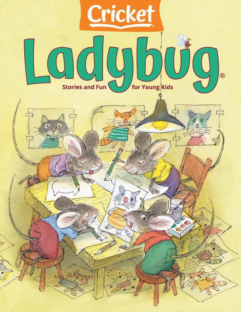 Book Cover Ladybug Print Magazine