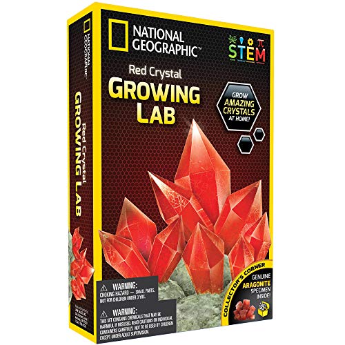 Book Cover National Geographic NGRCRYSTAL Red Crystal Growing Kit