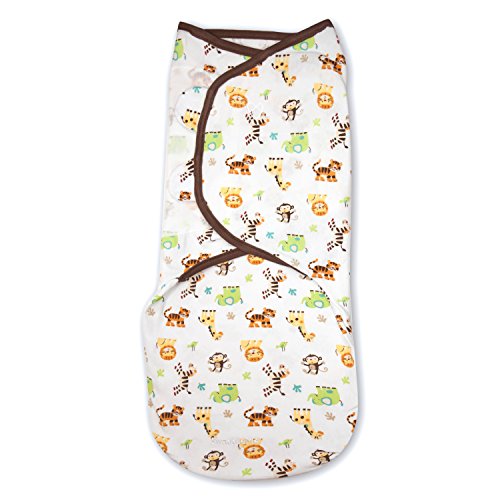 SwaddleMe Original Swaddle 1-PK, Graphic Jungle (LG)