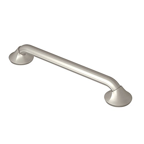 Moen YG2824BN Bathroom Safety 24-Inch Stainless Steel Transitional Bathroom Grab Bar, Brushed Nickel