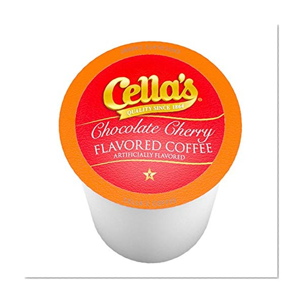 Cella's Chocolate Cherry Single-Serve Coffee for Keurig K-Cup Brewers, 40 Count