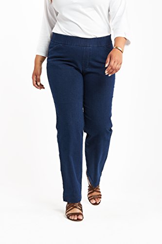 Chic Classic Collection Women's Easy-Fit Elastic-Waist Pant