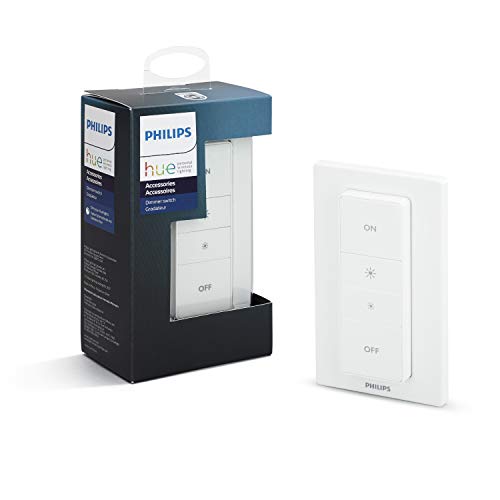 Philips Hue Smart Dimmer Switch with Remote (Installation-Free Exclusive for Philips Hue Lights)