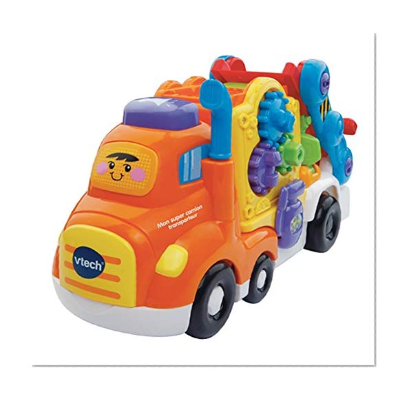VTech - 189505 - Tut Tut Bolides - Mon Super Camion Transporteur - Timothée - Super Cabriolet