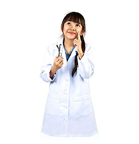Natural Uniforms Women's Childrens Labcoat 5 to 6 White