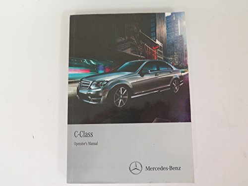 2012 MERCEDES C CLASS OWNER'S MANUAL SET WITH COMAND