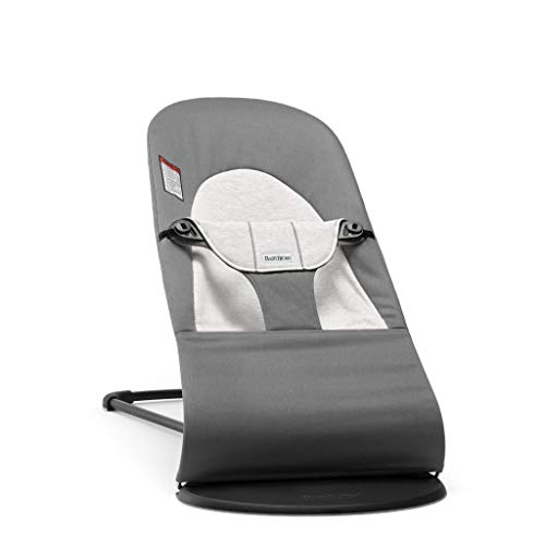 BabyBjÃ¶rn Bouncer Balance Soft, Cotton/Jersey, Dark Gray/Gray (005084US)