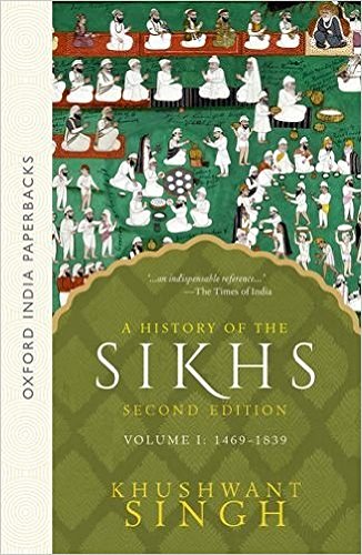 Book Cover A History of the Sikhs, Volume 1: 1469-1839