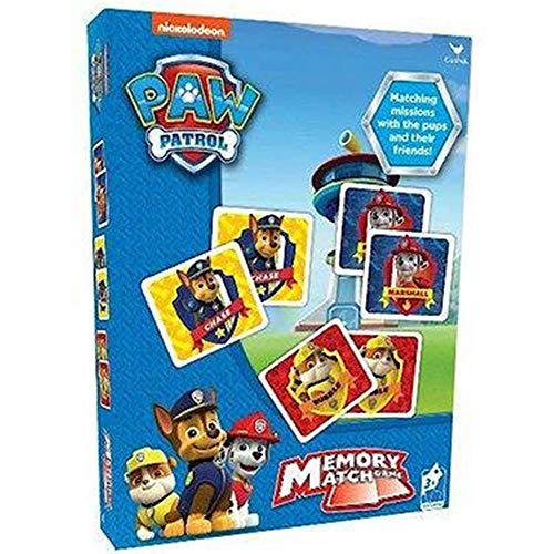 Book Cover Paw Patrol Memory Match Game