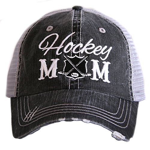KATYDID Hockey Mom Women's Trucker Hats Caps
