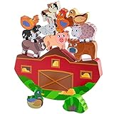 Imagination Generation TCDG-007 Wooden Wonders Balancing Barnyard Playset