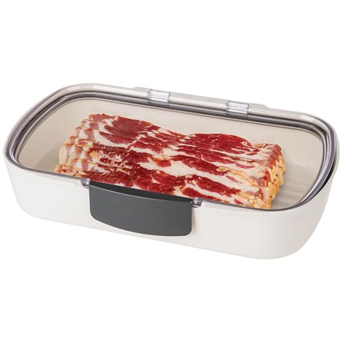 ProKeeper Deli Food Storage Container with Air-Tight Silicone Seal and Dry Erase Compatible Lid