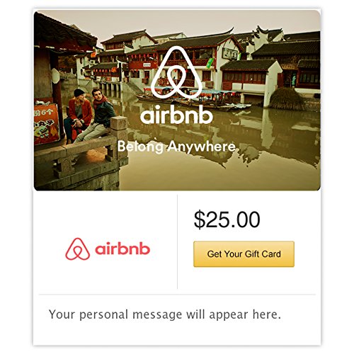 Book Cover Airbnb Gift Cards - Email Delivery