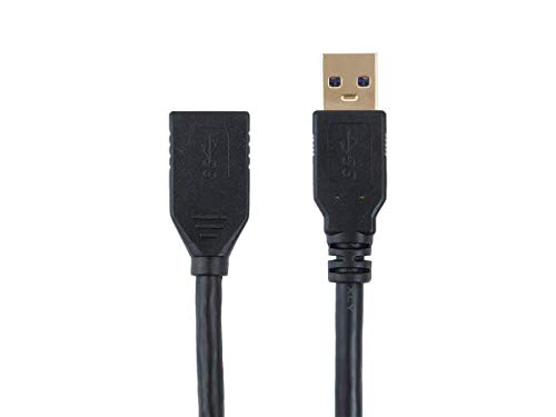 Monoprice Select Series USB 3.0 A to A Female Extension Cable 6ft use with Playstation, Xbox, Oculus VR, USB Flash Drive, Card Reader, Hard Drive, Keyboard, Printer, Camera and More!