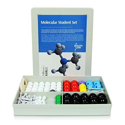 Book Cover Duluth Labs Organic Chemistry Molecular Model Student Kit - (54 Atoms and 70 Bond Parts) - MM-003