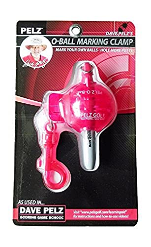 Pelz Golf DP4014 O-Ball with Sharpie Pen, red, Standard