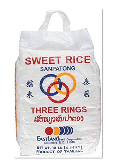 Book Cover (10 Lbs) Thai Sticky Rice (Sweet Rice)