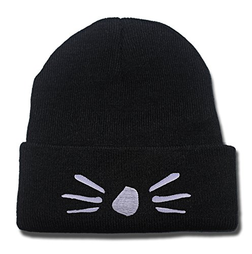 Book Cover Dan and Phil Cat Whiskers Logo Beanie Fashion Unisex Embroidery Beanies Skullies Knitted Hats Skull Caps