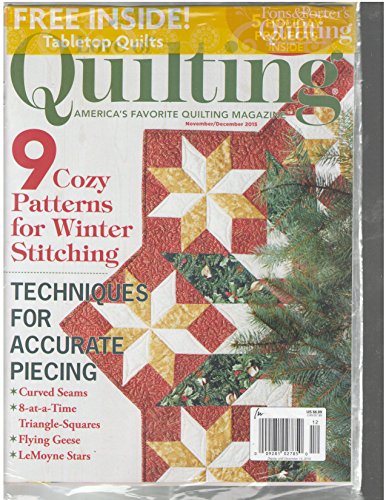 Love of Quilting, November/December, 2015 (9 Cozy Patters for Winter Stitching), Volume 20, Issue 120