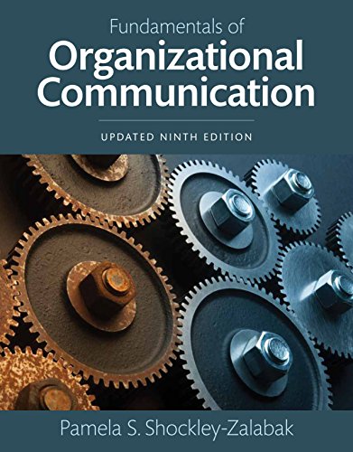 Fundamentals of Organizational Communication