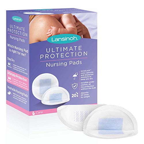 Book Cover Lansinoh Ultimate Protection Disposable Nursing Pads, 50 Count [Discontinued by Manufacturer]