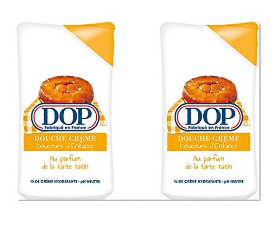 Dop - Douche Crème Douceurs d'Enfance au Parfum de la Tarte Tatin - 250 ml - Lot de 2