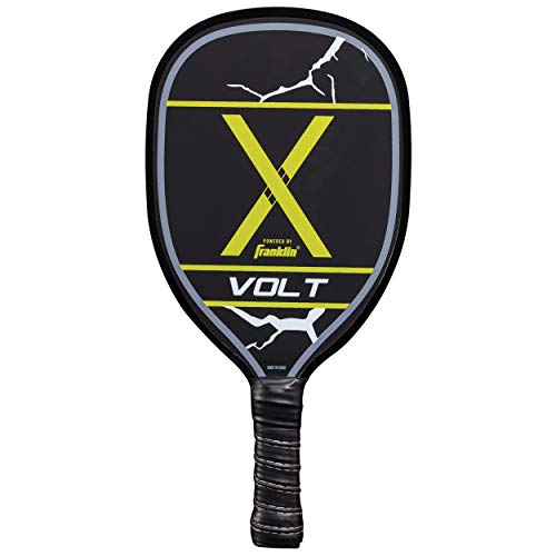 Franklin Sports Pickleball Paddle - Wooden - Volt - Yellow - USAPA Approved
