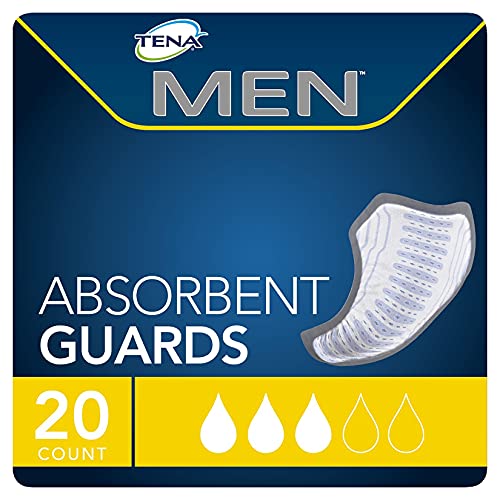 Book Cover TENA Incontinence Guards for Men, Moderate Absorbency, 20 Count