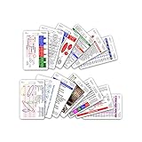 Complete EMS Vertical Badge Card Set - 13 Cards