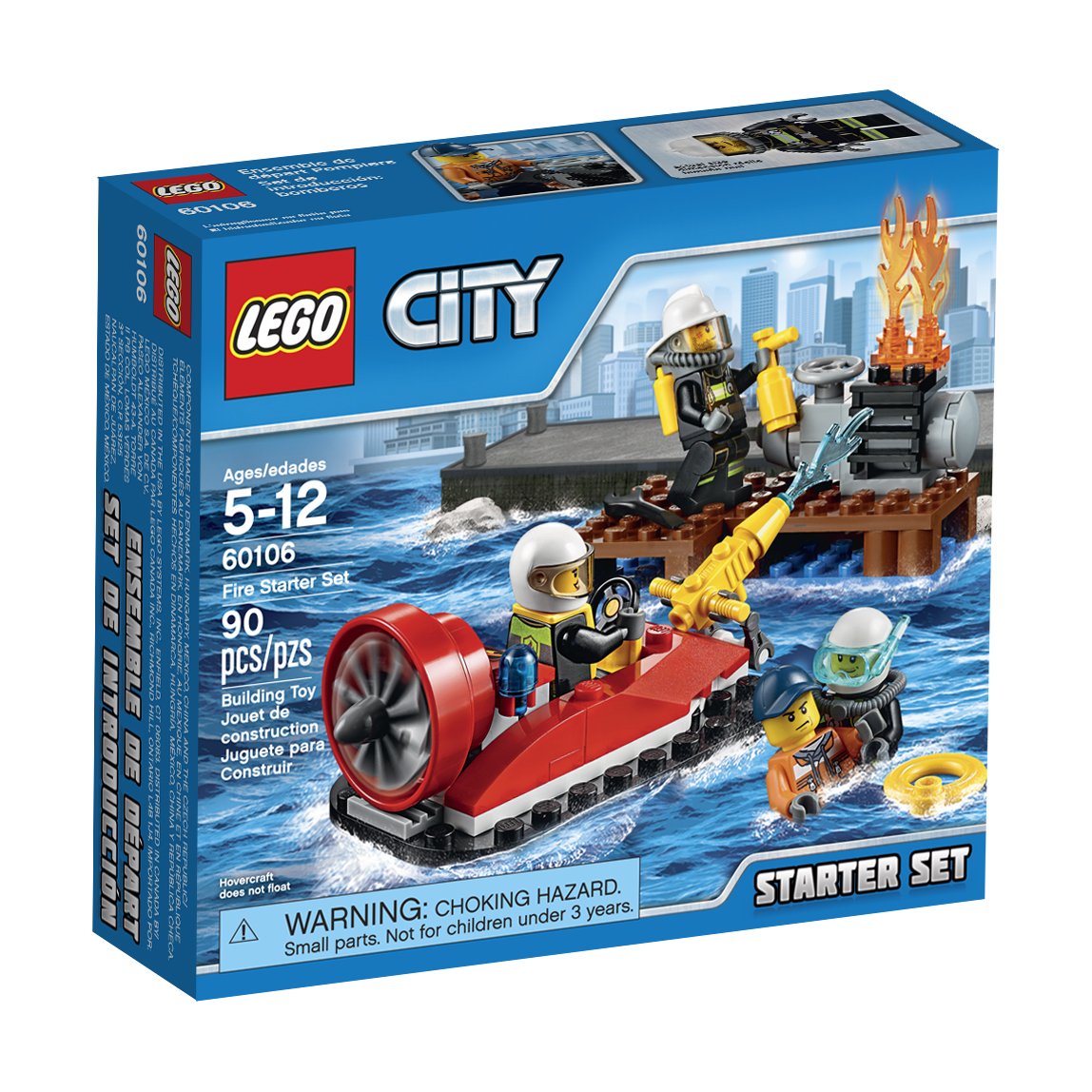 Book Cover LEGO City Fire Starter Set 60106