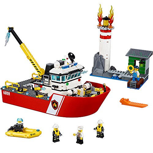 Book Cover LEGO CITY Fire Boat 60109