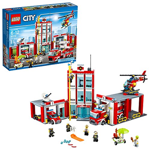 Book Cover LEGO CITY Fire Station 60110
