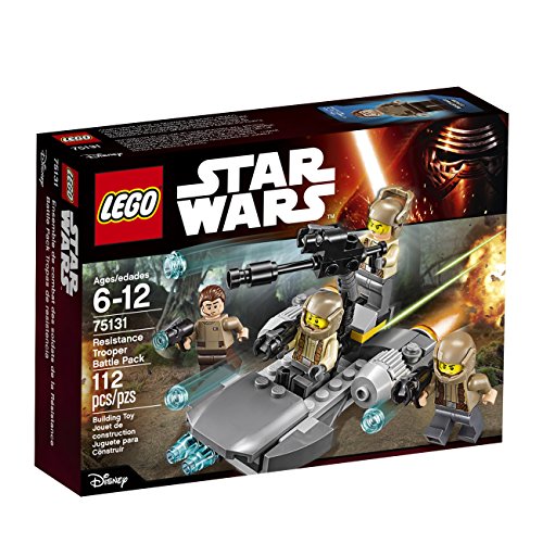 Book Cover Lego Star Wars Resistance Trooper Battle Pack 75131