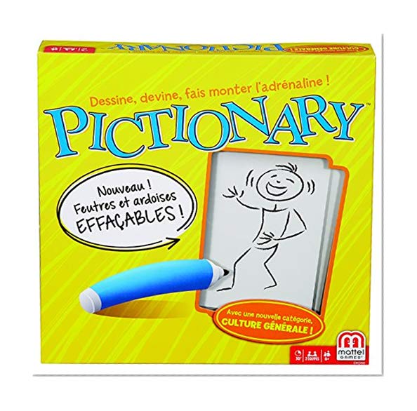 Pictionary, Jeu de Société et de Dessin, Version Française, DKD50