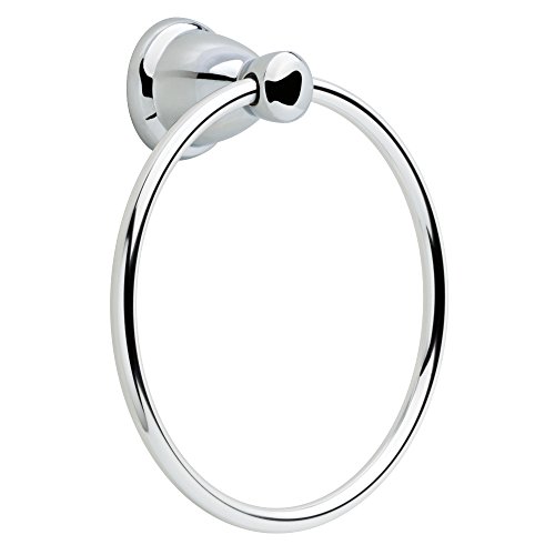 Book Cover Franklin Brass Kinla Towel Ring, Polished Chrome, Bathroom Accessories, KIN46-PC-1