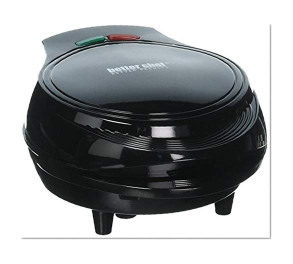 Better Chef IM-476B Non-Stick Double Omelette Maker | Cool-Touch Exterior | Non-Stick Cooking Surface | Make 2 Omelets at Once (Black)