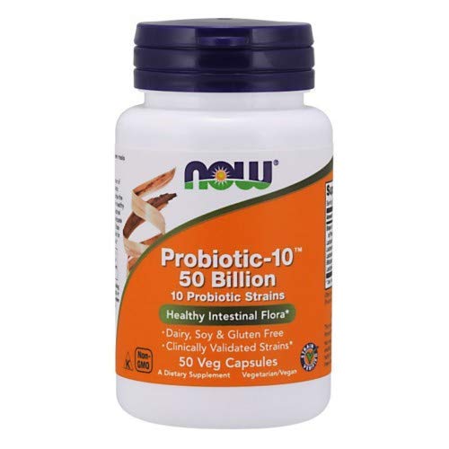 Probiotic-10TM 50 Billion - 50 Veg Capsules (Pack of 3 Bottles)