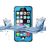 DeeXop RedPepper Iphone 6 Plus/6S Plus Case [DOT-PRO] Enhanced Version Shockproof Snow Proof Sweat Proof Dirt Proof Protection Case for Iphone 6 Plus /6S Plus 5.5,Light Blue