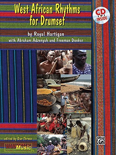 West African Rhythms for Drumset (Manhattan Music Publications) by Royal Hartigan (1995-08-01)