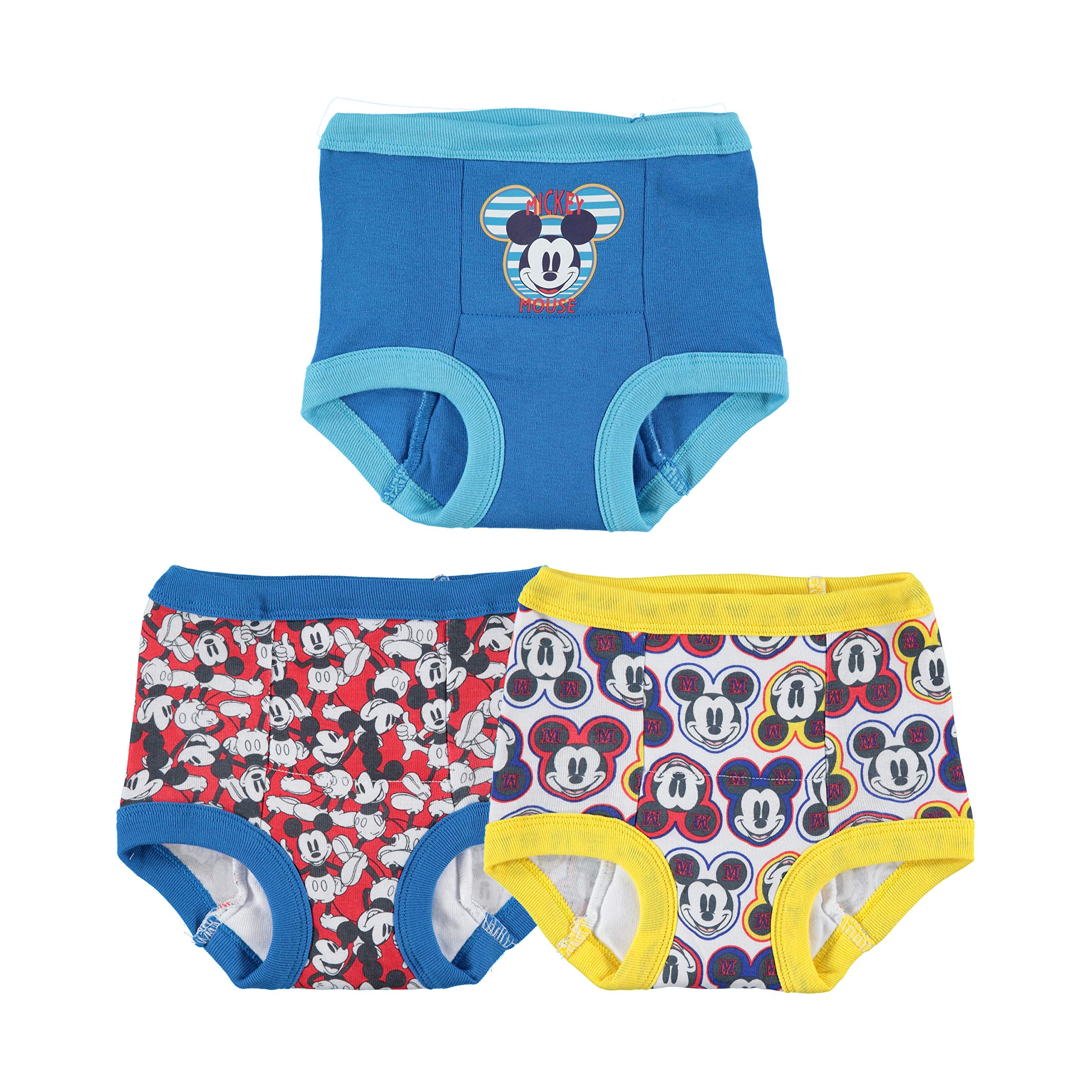 Book Cover Disney Boys' Mickey Mouse 3pk Training Pant