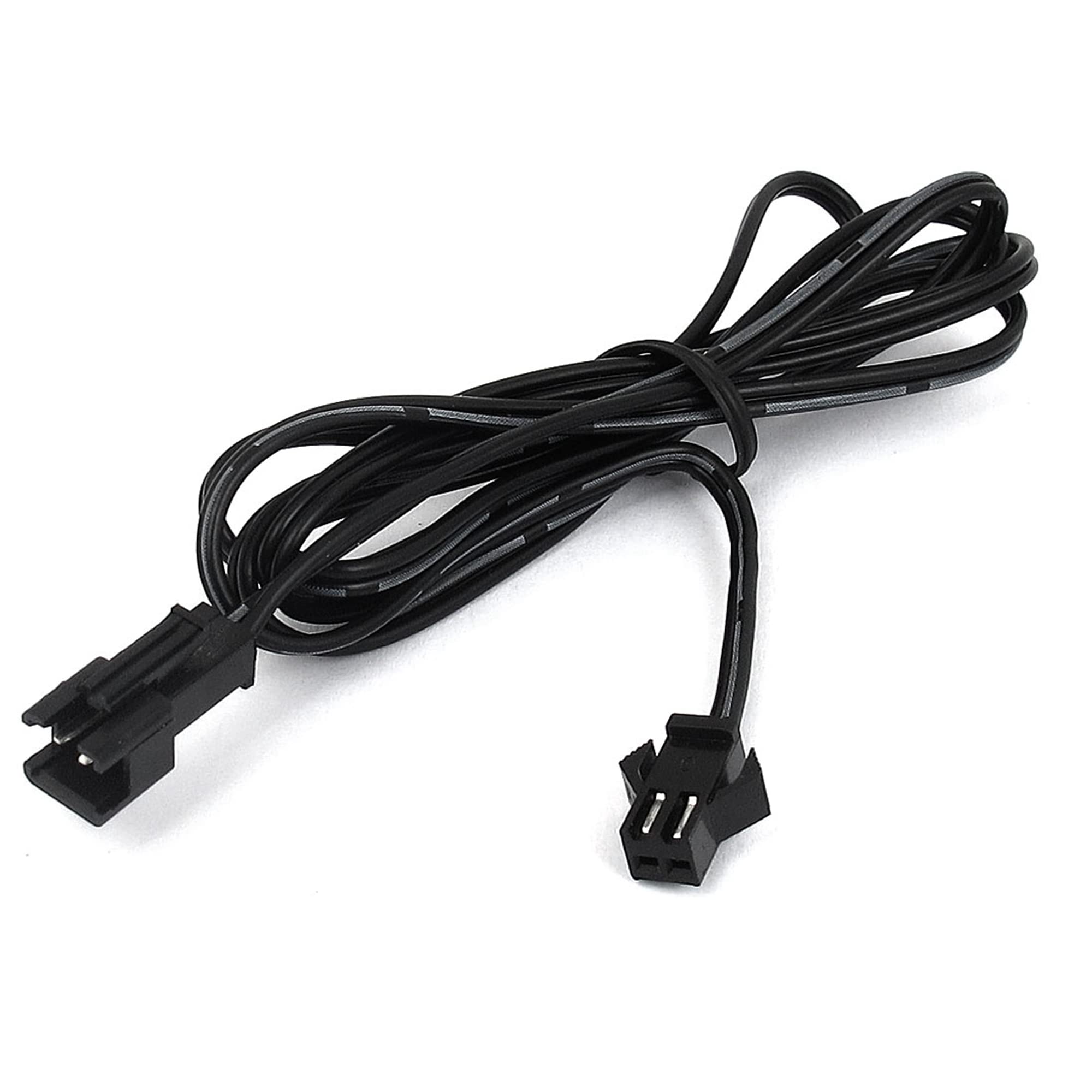 uxcell Female to Male 2 Terminal Connector EL Wire Extension Cable Line 1M Long
