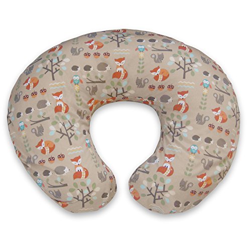 Book Cover Boppy Pillow Slipcover, Classic Fox Forest/Tan