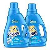 Snuggle Liquid Fabric Softener with Fresh Release, Blue Sparkle, 50 Fluid Ounces (Pack of 2)