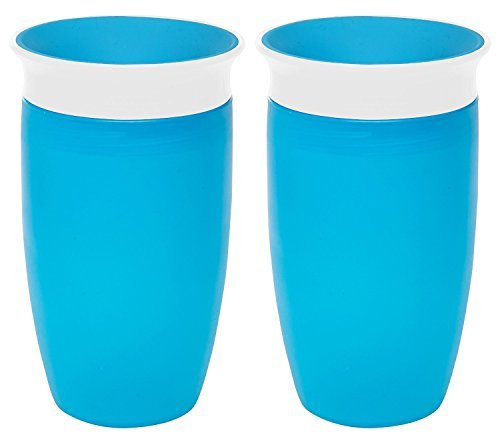 Munchkin Miracle 360 Sippy Cup, Blue, 10 Ounce, 2 Count