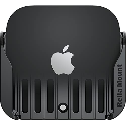 ReliaMount Holder for Apple TV – Mount Compatible with All Apple TV Generations (Including All 4K Models)