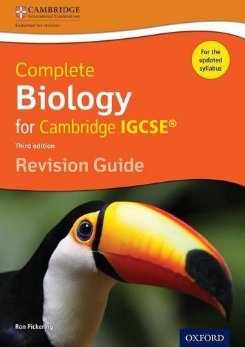 Complete Biology for Cambridge IGCSE ® Revision Guide (Third edition) (Igcse Revision Guides) by Ron Pickering (2015-01-29)