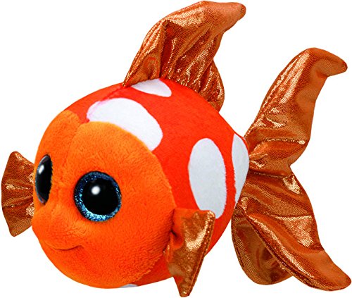 Ty - TY37176 - Beanie Boo's - Peluche Sami Poisson 15 cm